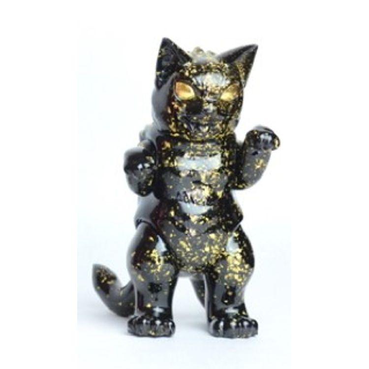 Kinpaku Maki Lacquer Daioh Negora by Konatsu Koizumi
