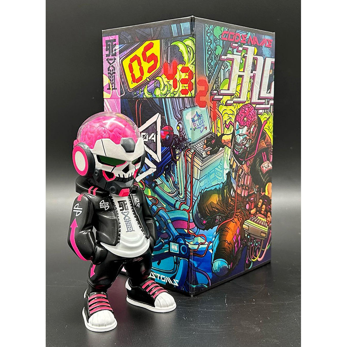 6" Cyberskull Hacker