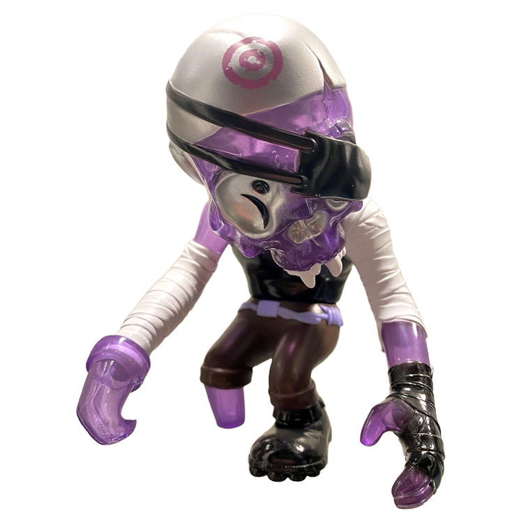 Bullseye Skullpirate Mirror Wing - Purple by Pushead (Brian Schroeder)