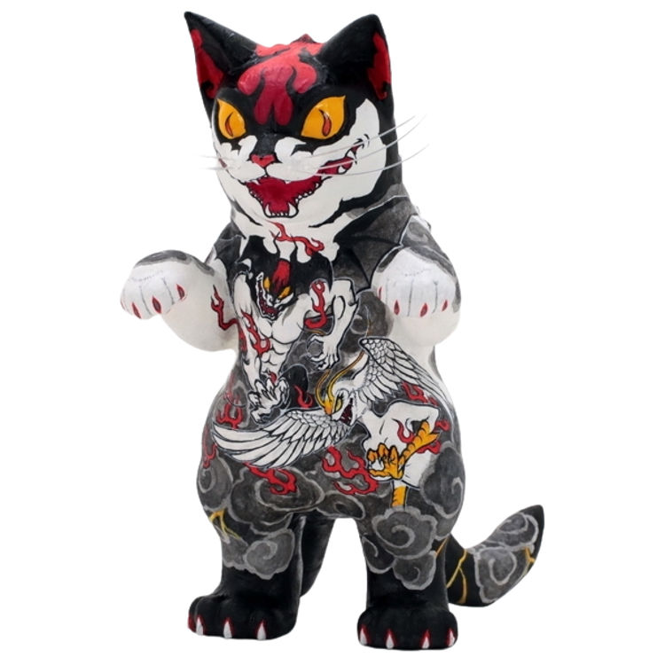 Devilman Papier-mâché Daioh Negora by Konatsu Koizumi