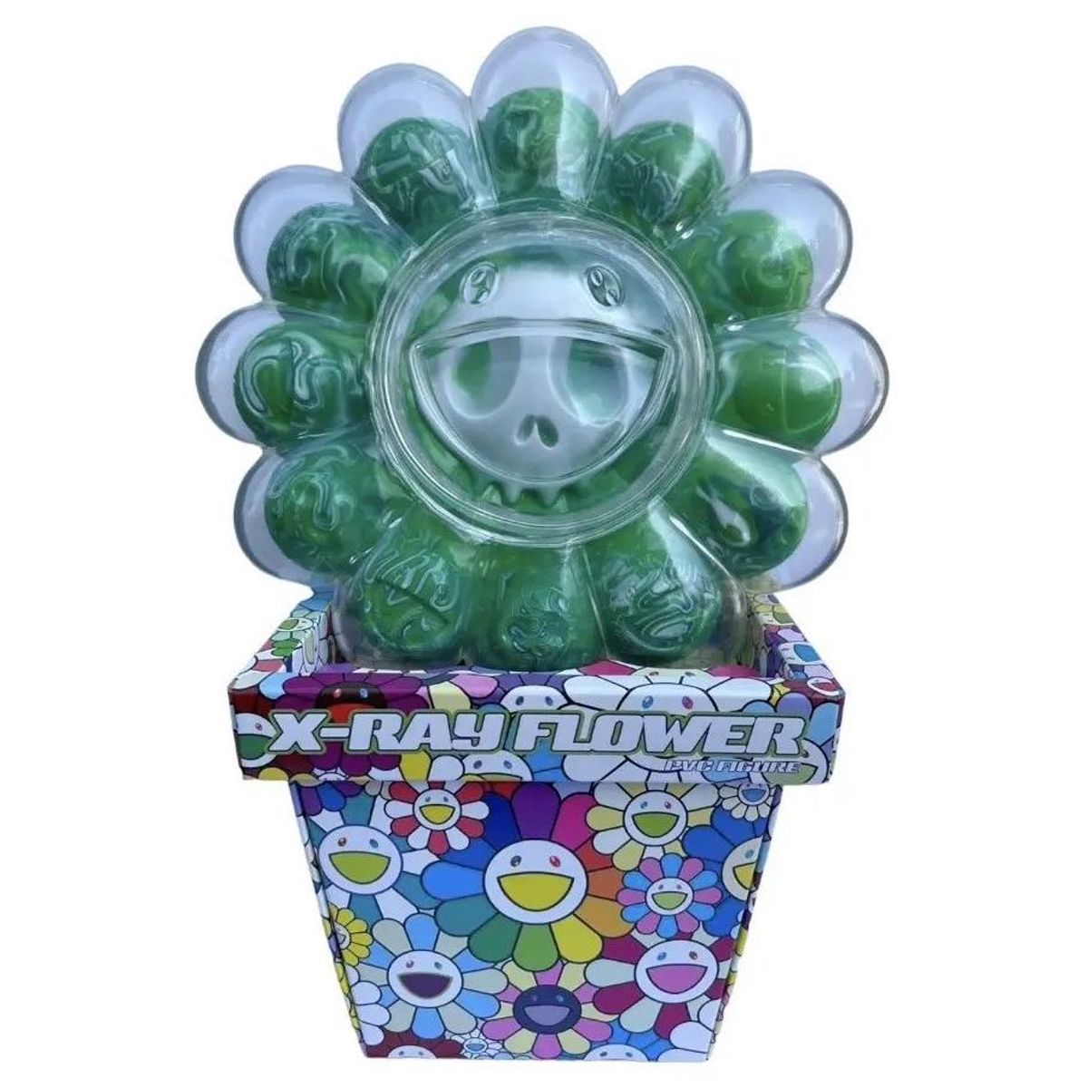 Green Murakami X-Ray Flower