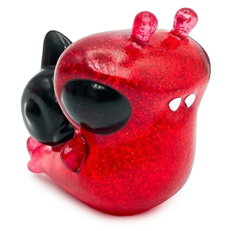 Red Sparkle Baby Hammerhead Shnail by Ghost Fox Toys