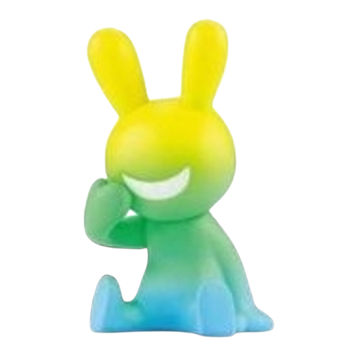 Pastel B Black Rabbit Capsule Toy