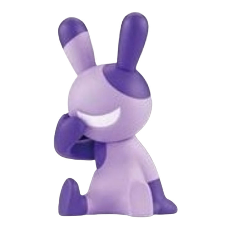 Zombie Black Rabbit Capsule Toy by Tadayuki Iwa (Black Rabbit)