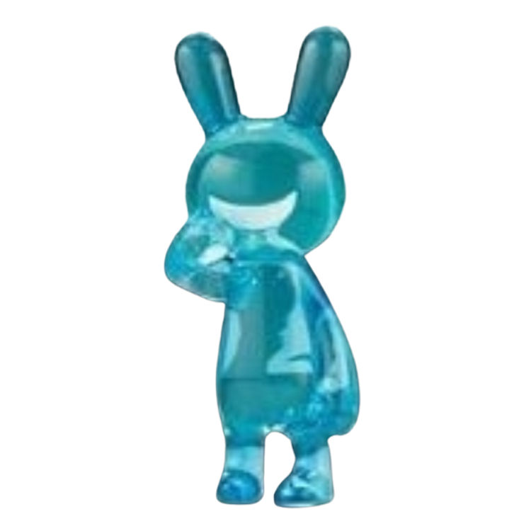 Aqua Black Rabbit Mini by Tadayuki Iwa (Black Rabbit)
