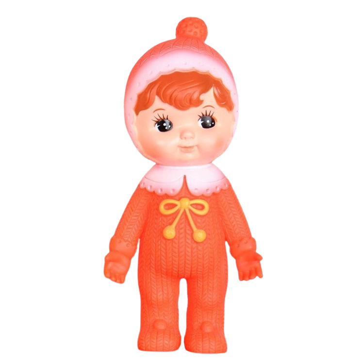 Red Yellow Bow Pom Pom Charmy Chan by Kodama Sangyo