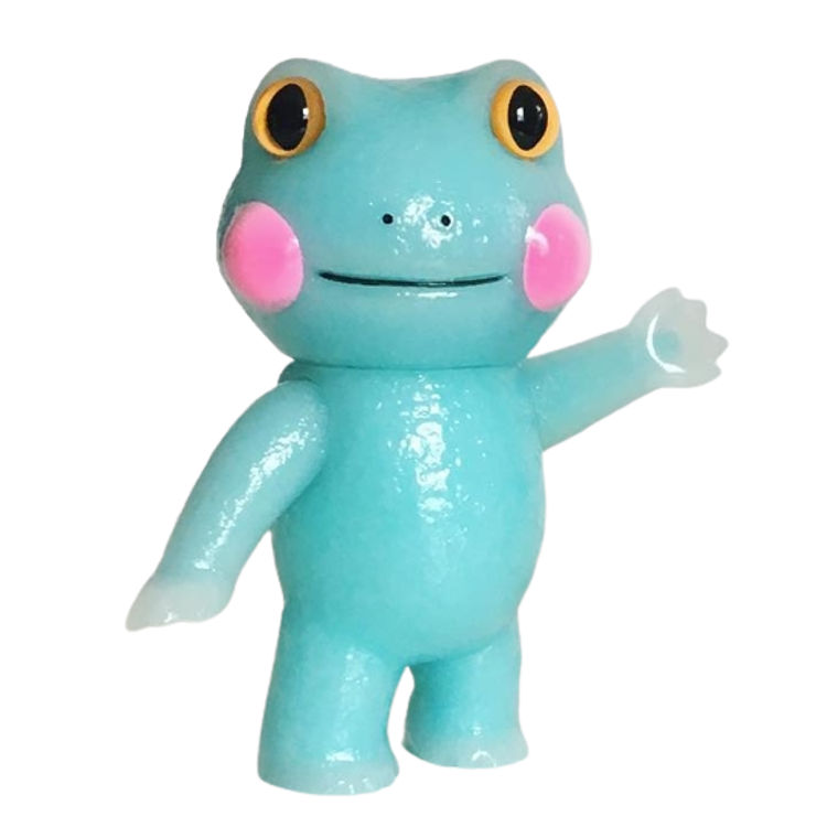 Lucky Blue Otafuku Frog by Chima Group