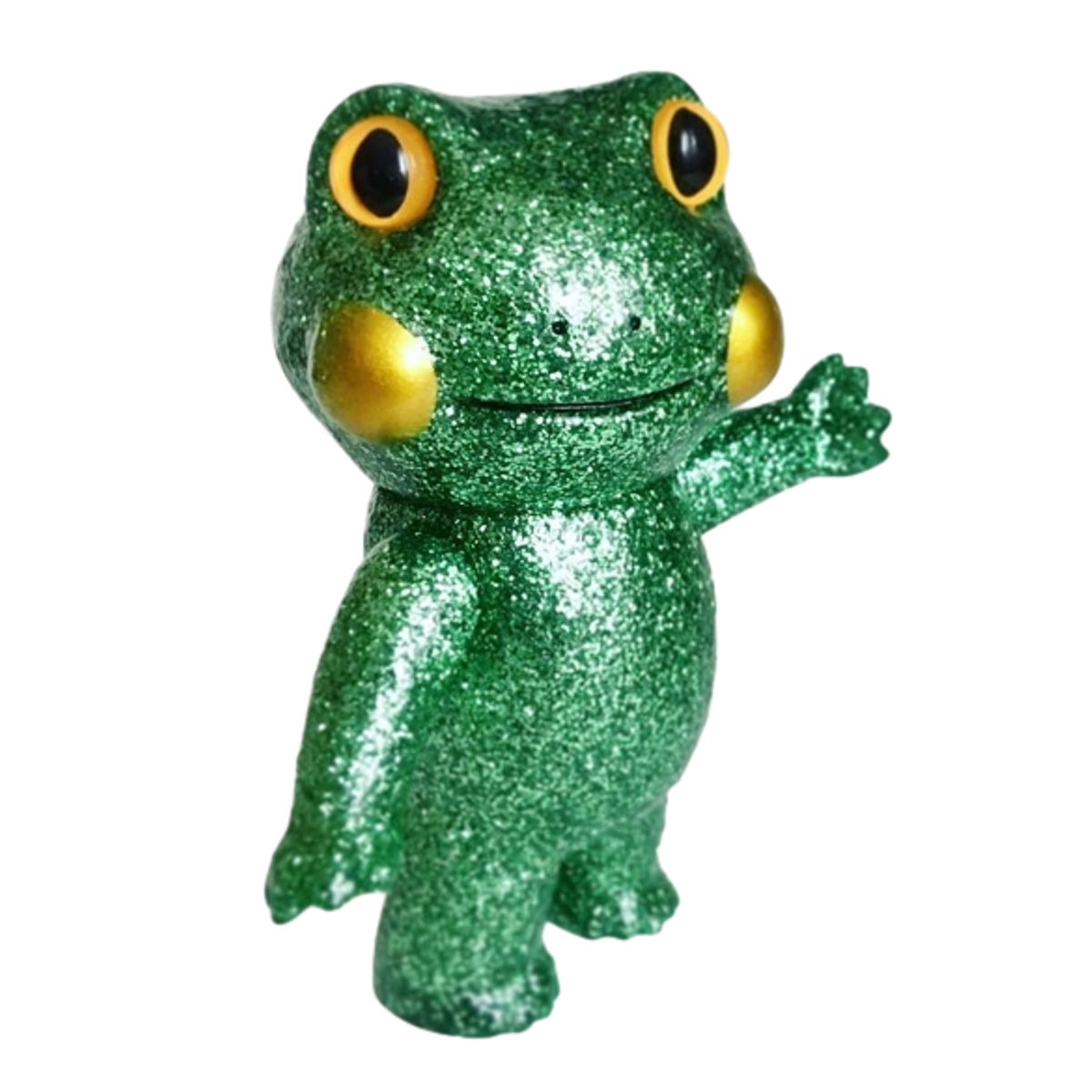 Green Lame Otafuku Frog