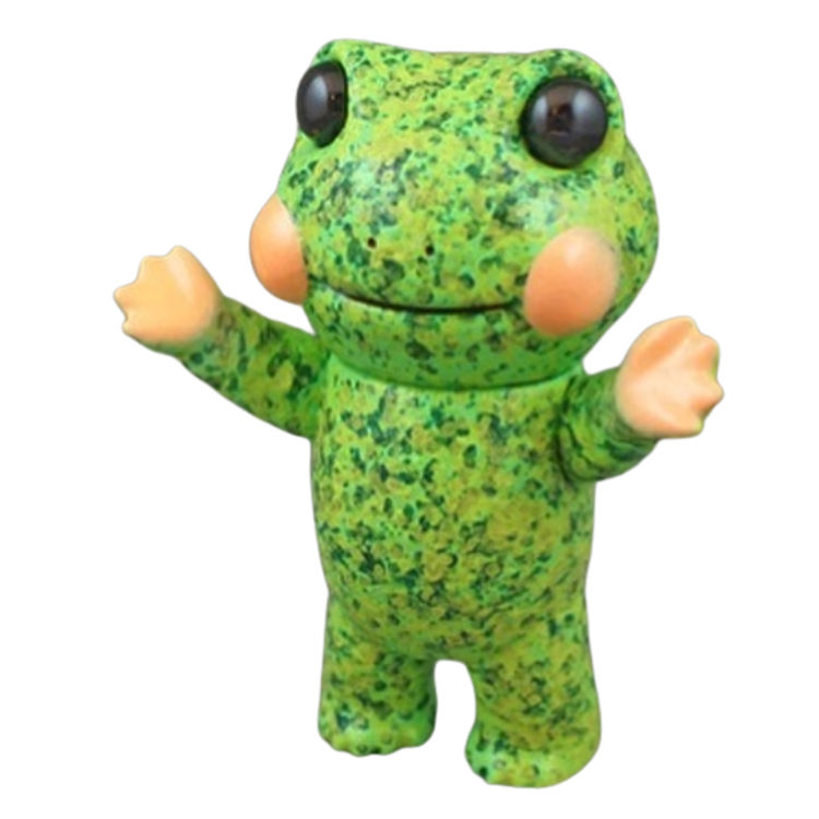 Green Speckled Otafuku Frog by Chima Group