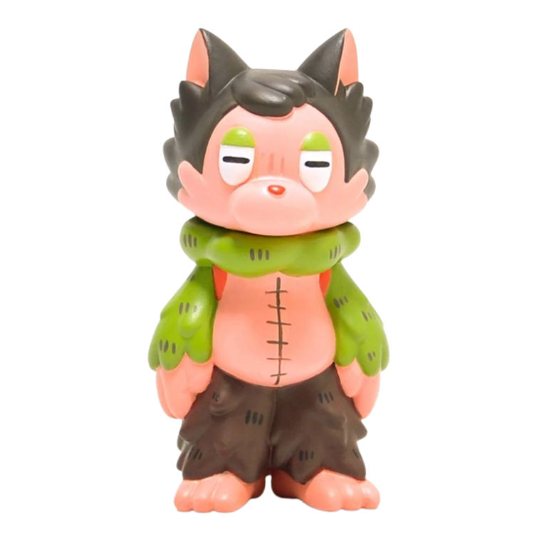 Green Pink Brown Okami-kun by Kiriko Arai