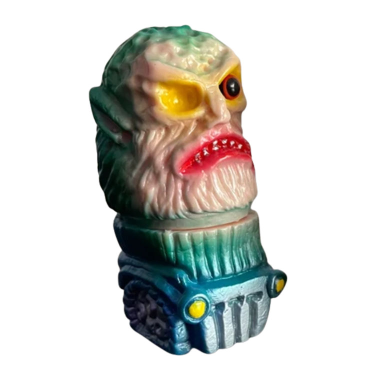 Metallic Blue Urn Goblin by Dark Matter Toys