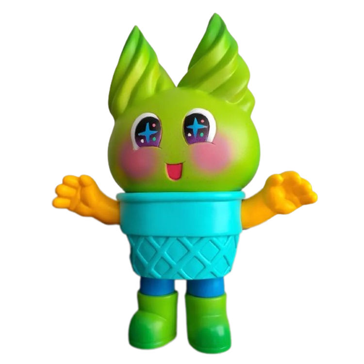 Lime Ice Cream Kid by Chompton Stoodios