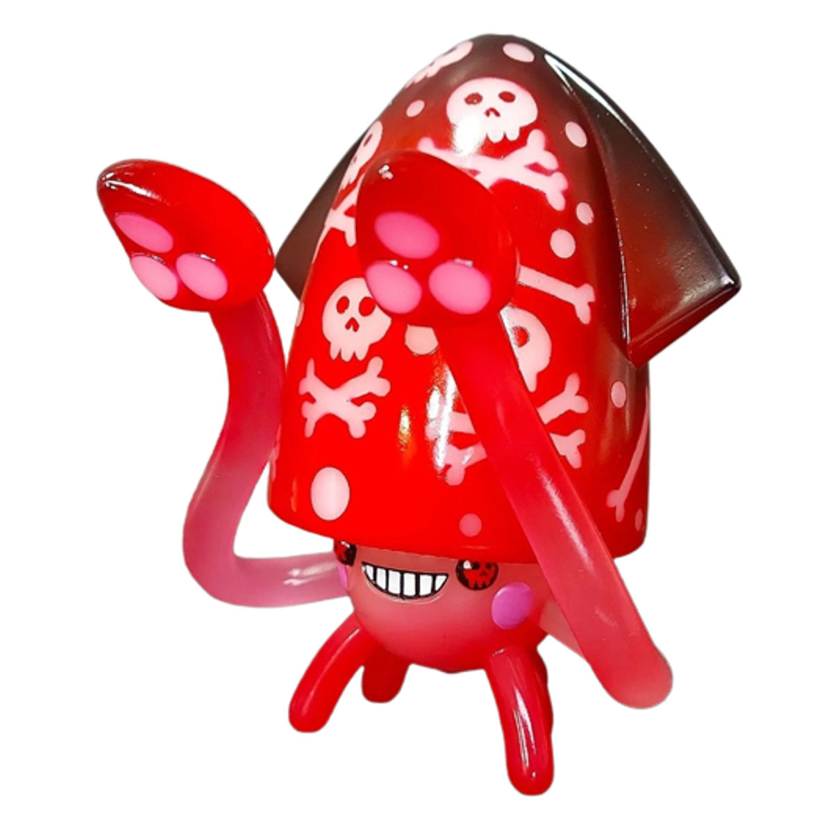 Red GID Skeleton Ball Ball Squid