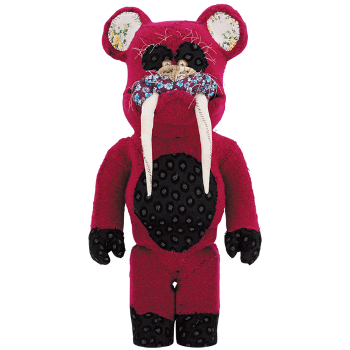 1000% Fangs : One of Kind Pattern Be@rbrick