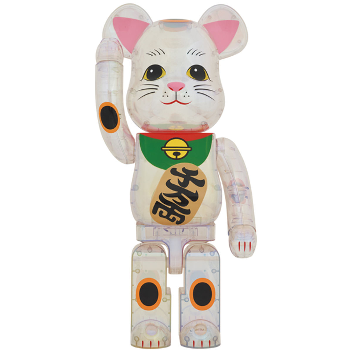 1000% Lucky Cat Transparent Plating