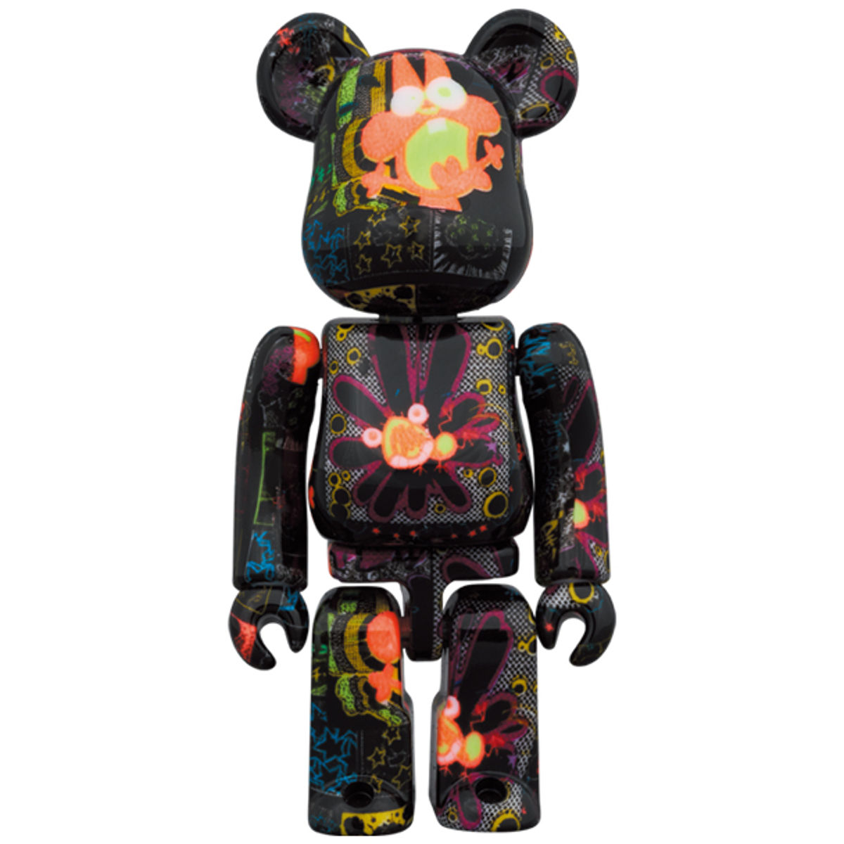 100% + 400% Akatsuka Nyarome & Beshi Bearbrick (Set)