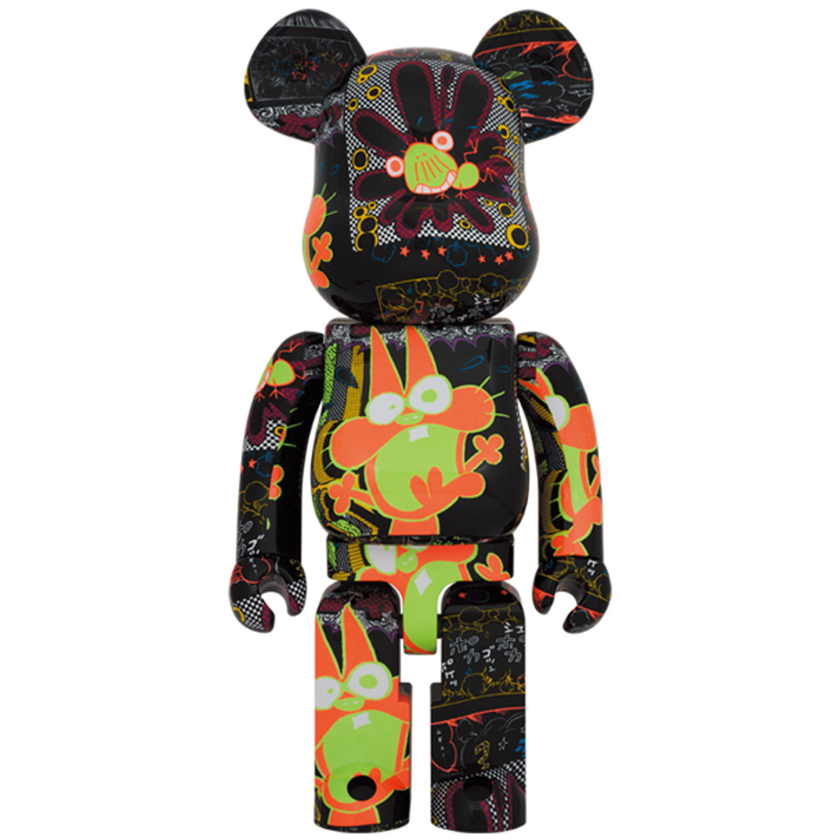 1000% Akatsuka Nyarome & Beshi Bearbrick