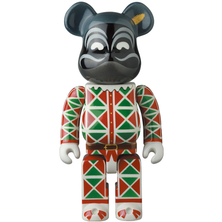 400% Kutani Arlecchino Bearbrick by Masato Naka (Midland Creation)