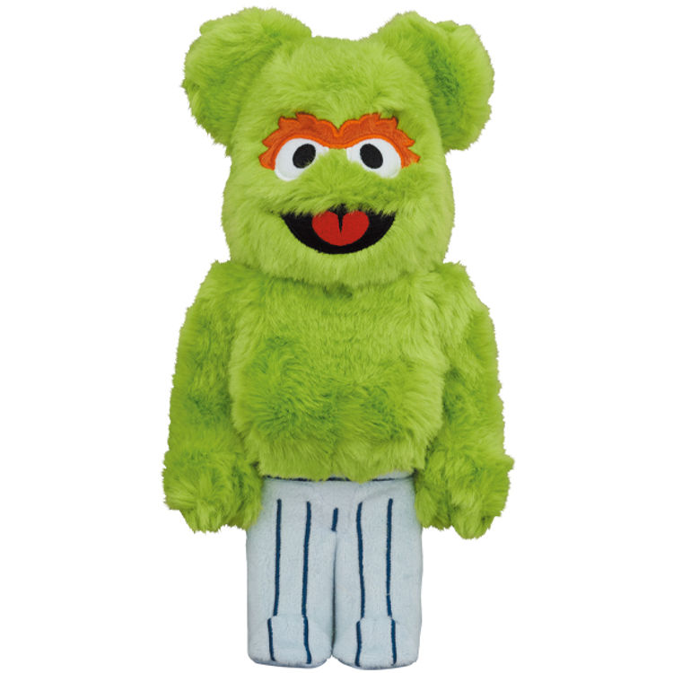 400% Oscar the Grouch Costume : Sesame Street Be@rbrick by Jim Henson