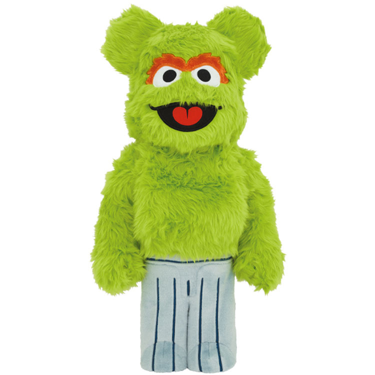1000% Oscar the Grouch Costume : Sesame Street Be@rbrick by Jim Henson