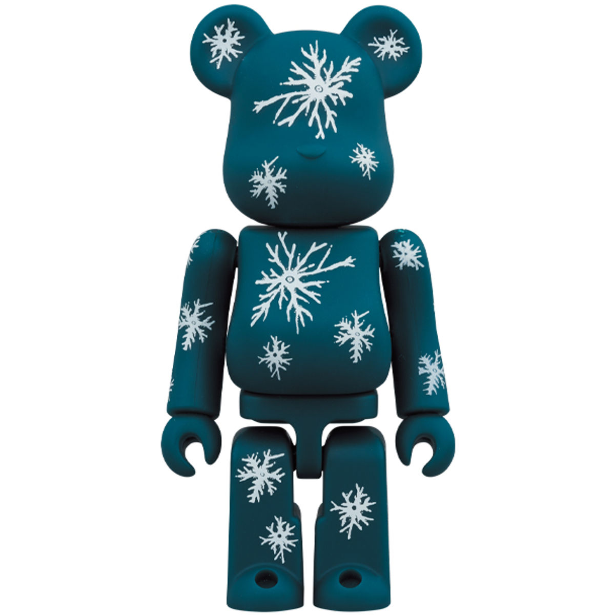 100% Shiroi Koibito x Snowflake Bearbrick