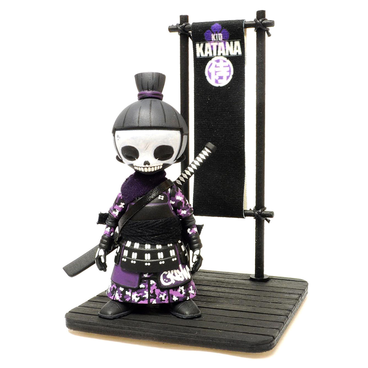 Kid K Skull Head Purple Camo