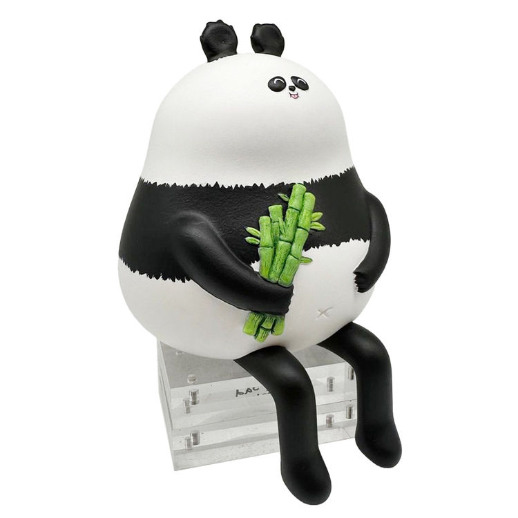 Panda on the Edge by Sad Salesman