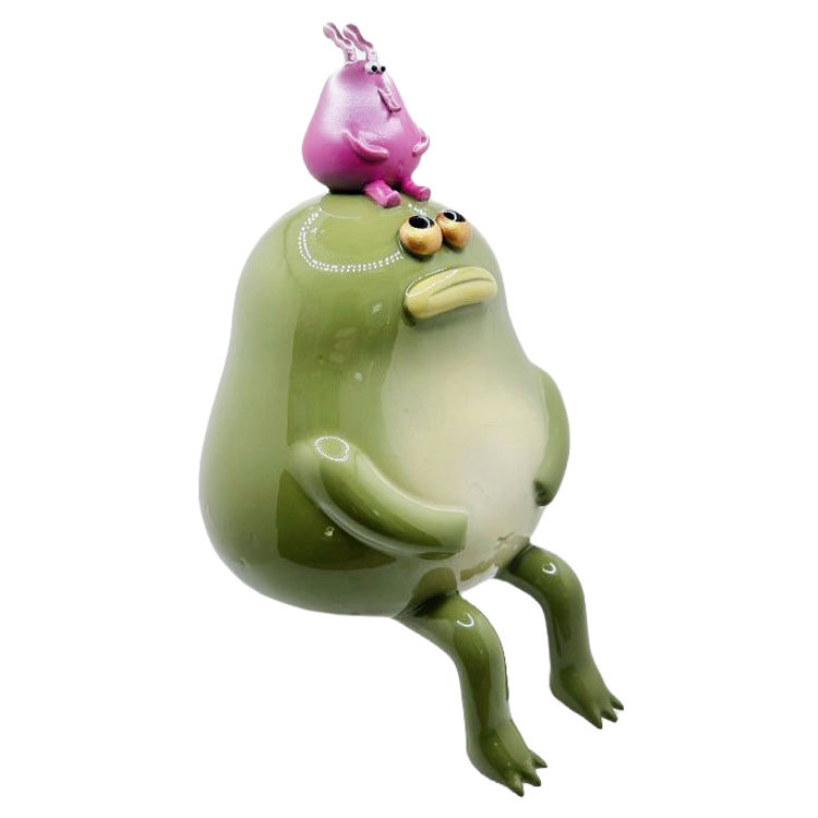 Toad on the Edge by Sad Salesman