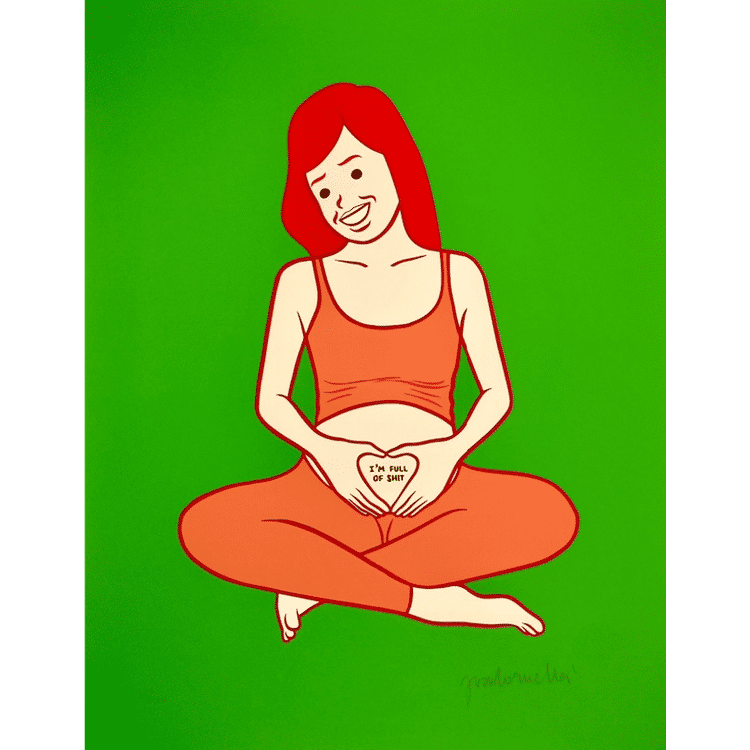 I'm Full of Shit by Joan Cornellà