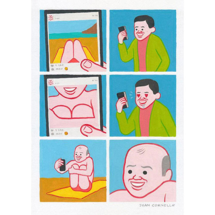 INSTABOOBS by Joan Cornellà
