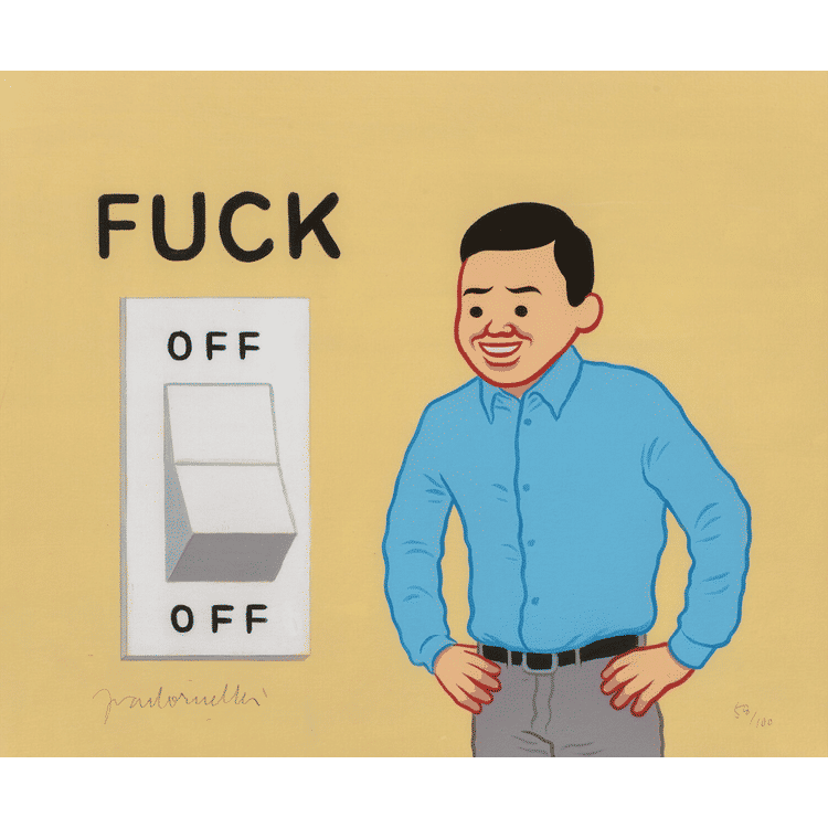 Fuck Off Off by Joan Cornellà
