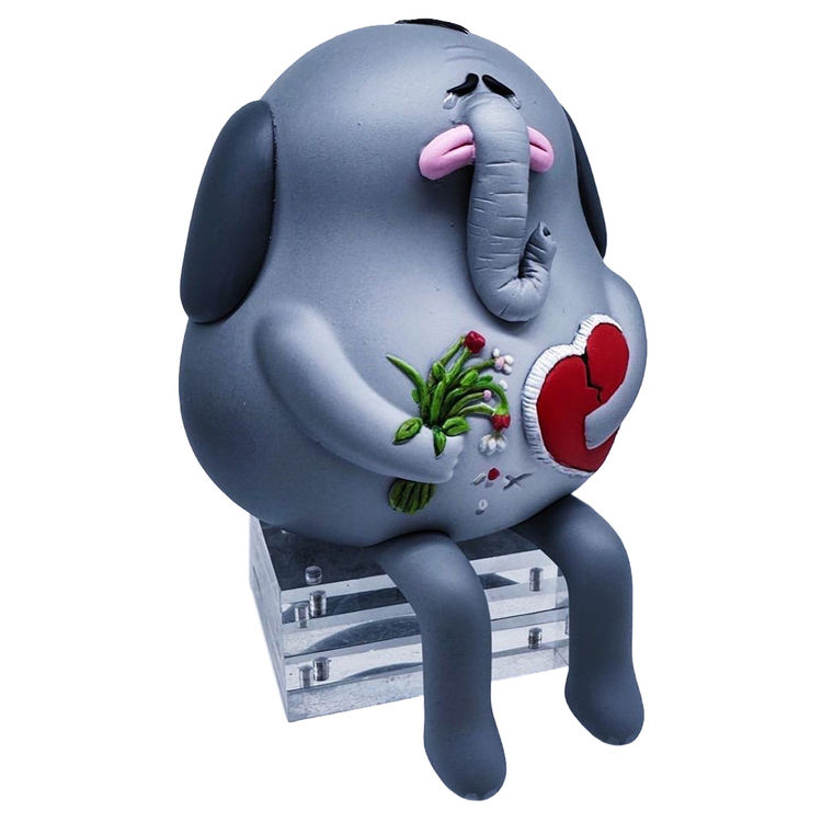 Elephant on the Edge by Sad Salesman