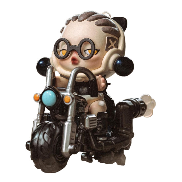Out in the Street Skullpanda by Skullpanda (Xiong Meow)