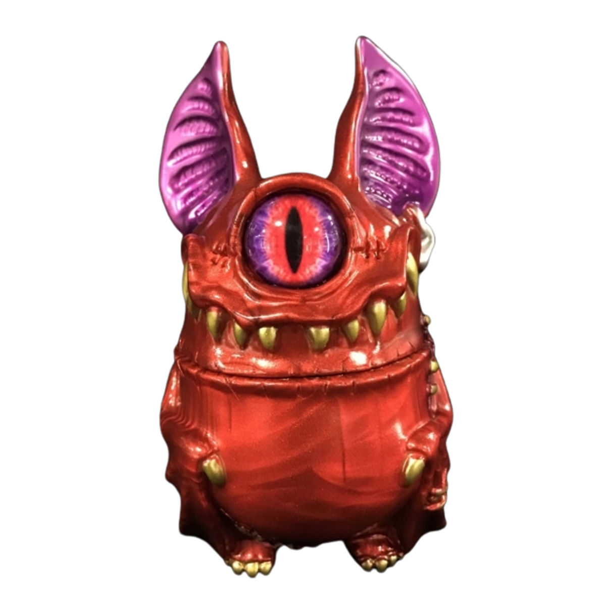 Red Purple Eye Bat Beast