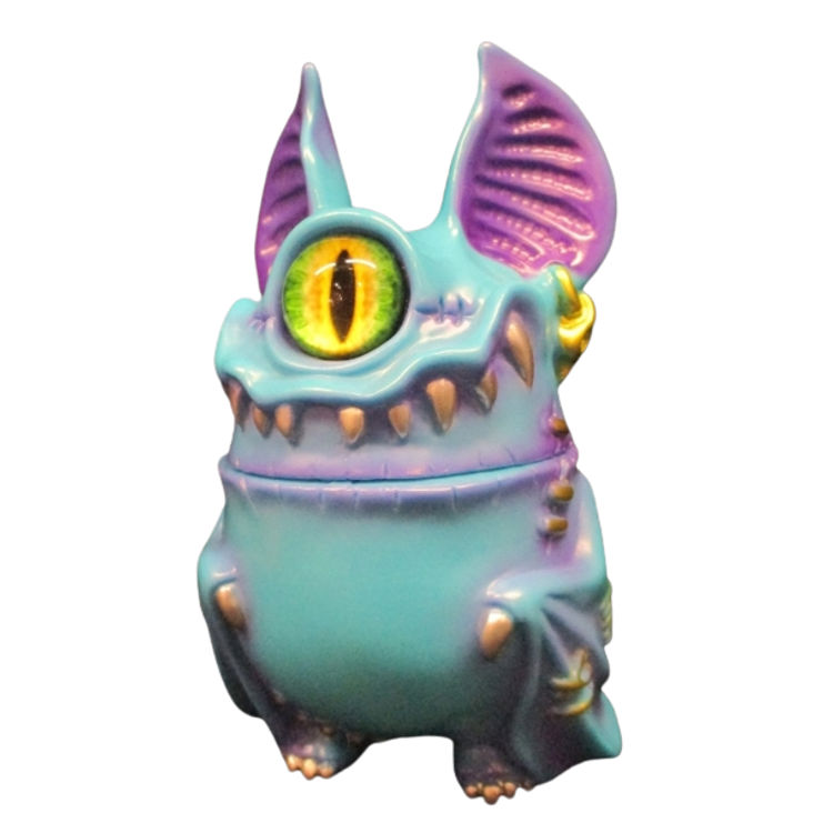 Light Blue Purple Eye Bat Beast by Kagemaru Designs (Dark Fantasy)