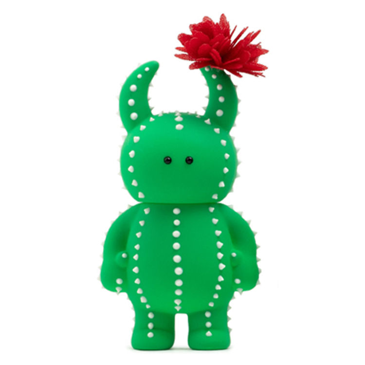 Cactus Uamou Flowering Red by Uamou (Ayako Takagi)