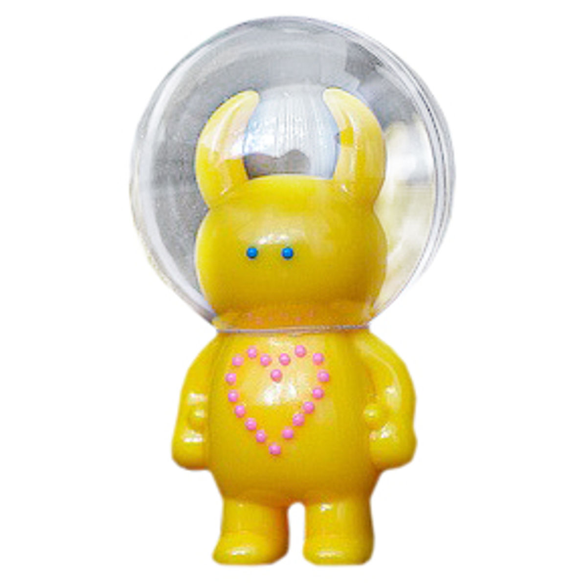 Uamou Astronaut Yellow (Pink Heart)