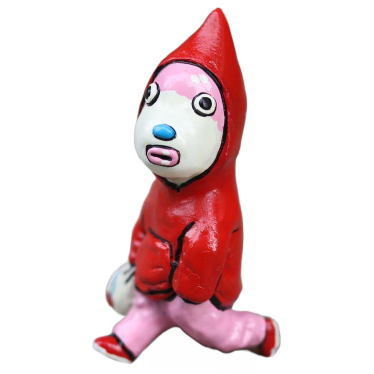 Bream Man Pointed Hoodie Red by Duckhead