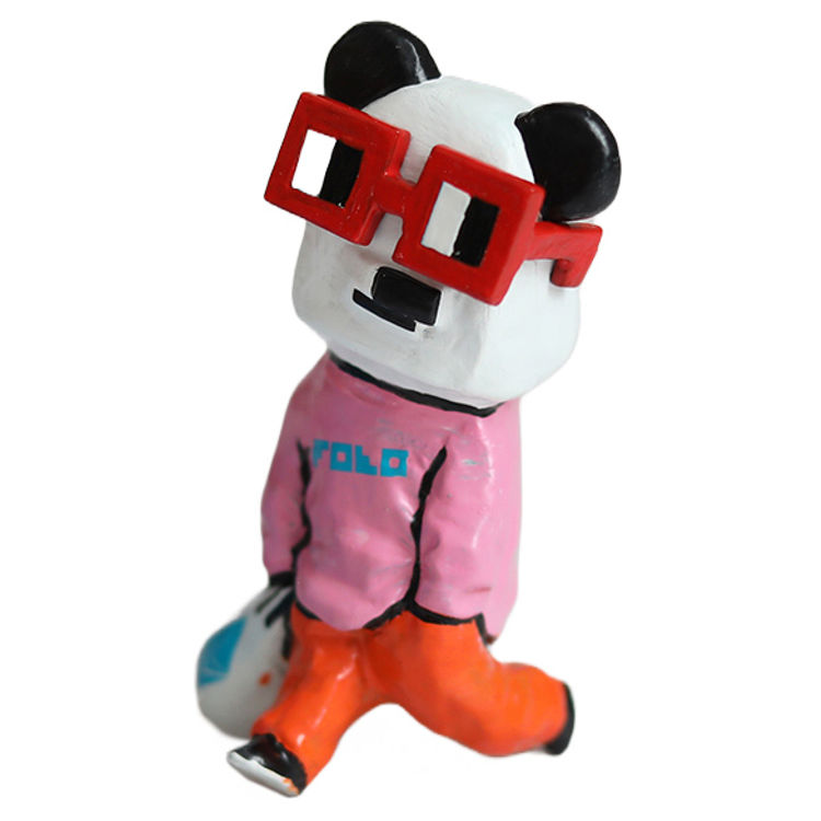 Nouns Panda Red Glasses by Duckhead