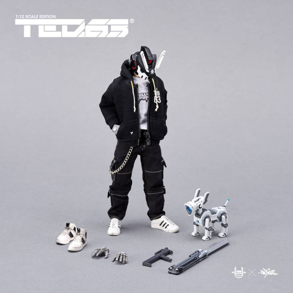 TEQ63 1/12th Action Figure OG Black