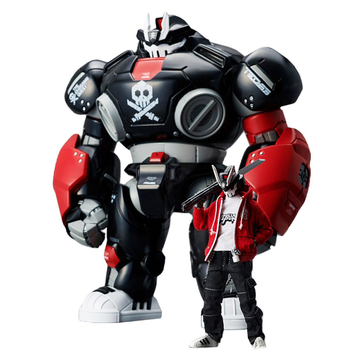 Nutbuster 1/12  Mecha & Action Figure Set