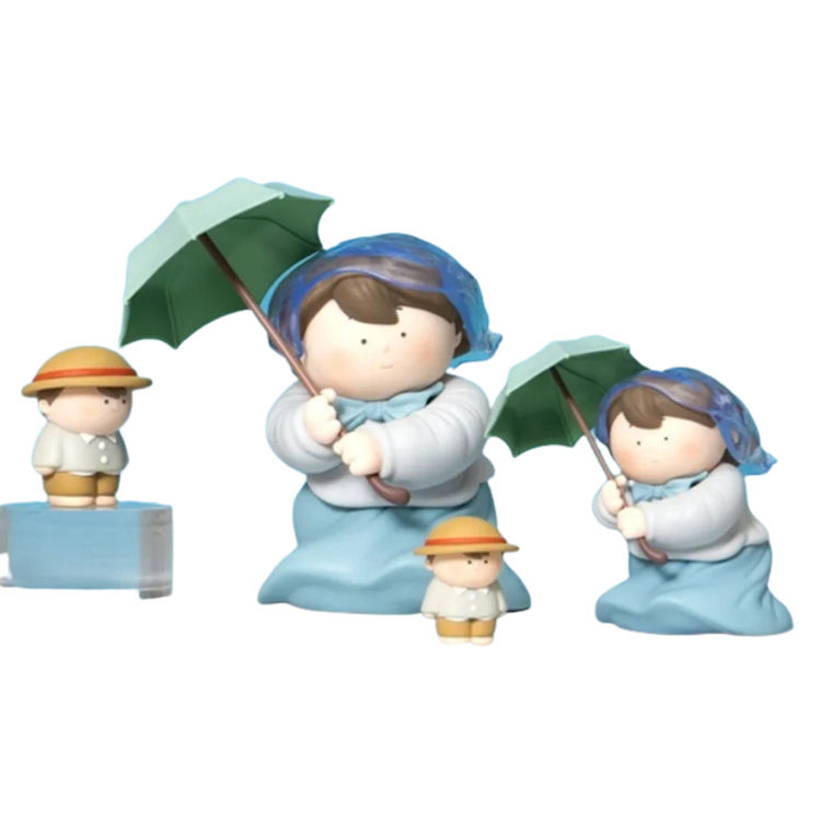 Woman with an Umbrella (3 Inch) by Big Orange