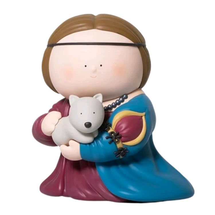 Lady with an Ermine by Big Orange