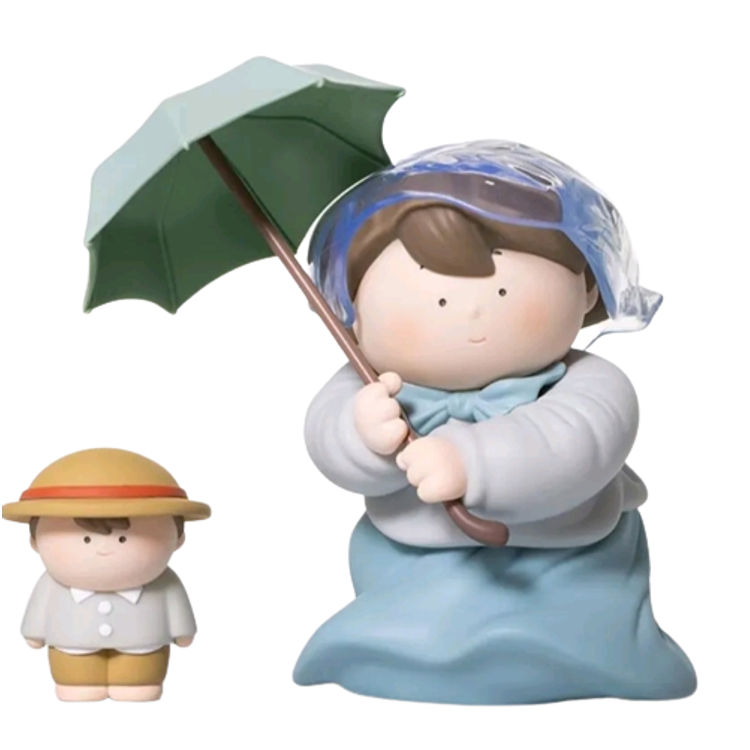 Woman with an Umbrella by Big Orange