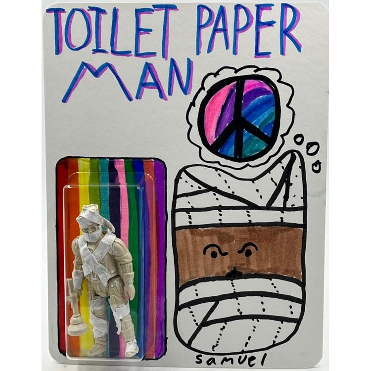 Toilet Paper Man (Various) by Samuel Kelemer