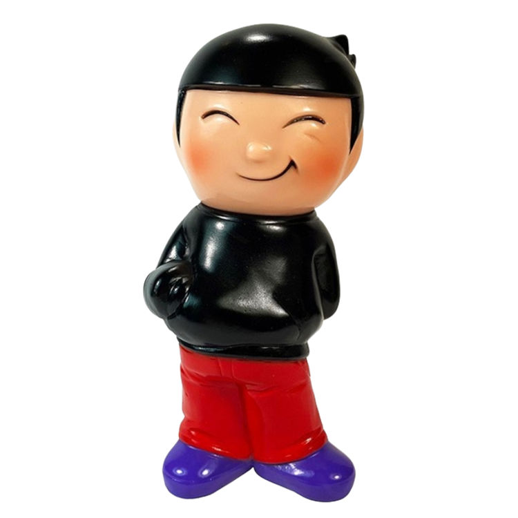 Max Boy Mascot Black with Eyezon by Mark Nagata