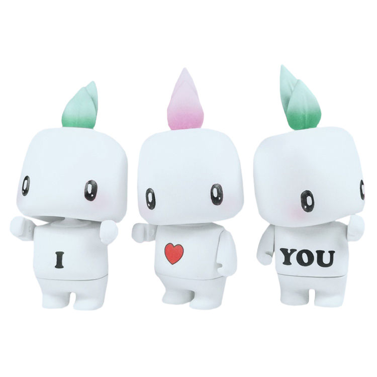 Go Golem mini Be My Valentine's by Blushing Owl Studio