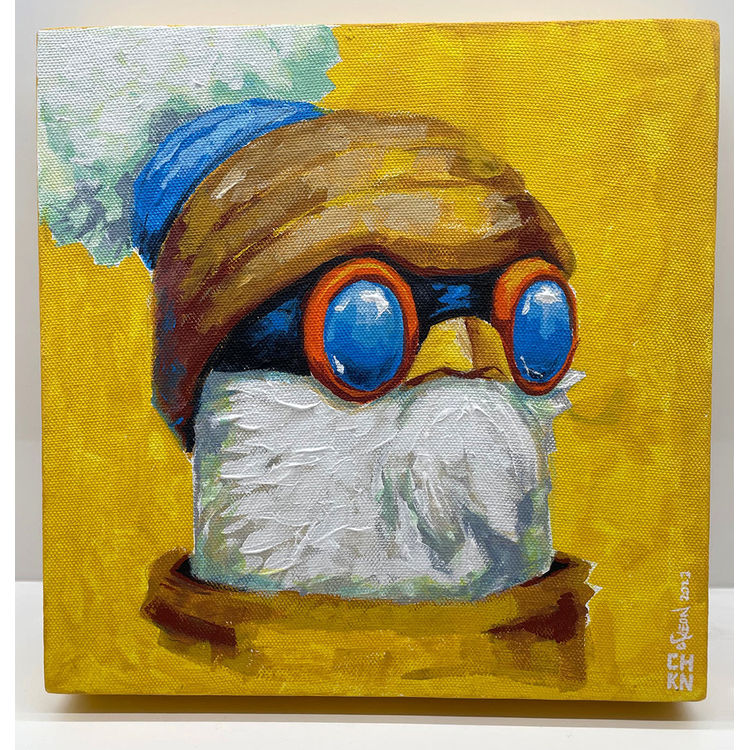 Synthesis Sleek on Yellow by Creon Chkn Head