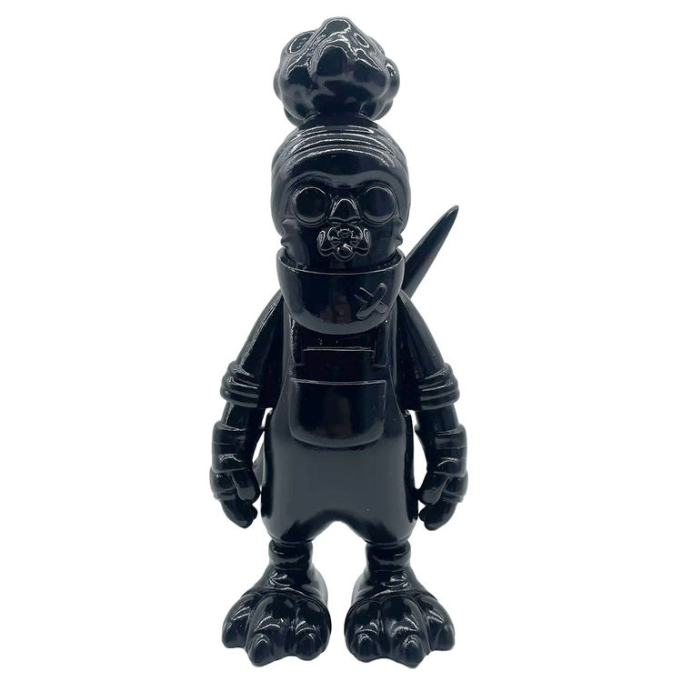 Sleek Black by Creon Chkn Head