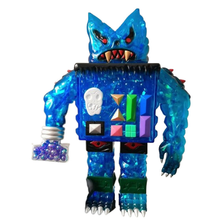 Blue Demon Robot by Draculazer (Michael Skattum)